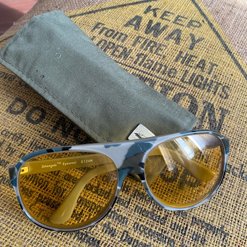 Serengeti camouflage eyewear